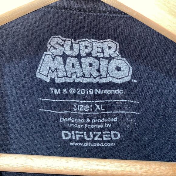 Super Mario Yoshi Tee, Japanese text, Adult XL, Cotton Blend - Picture 4 of 9